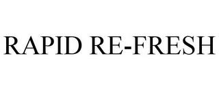 RAPID RE-FRESH trademark