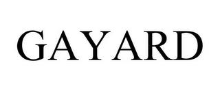 GAYARD trademark