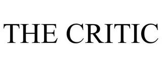 THE CRITIC trademark