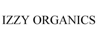 IZZY ORGANICS trademark