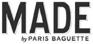 MADE BY PARIS BAGUETTE trademark