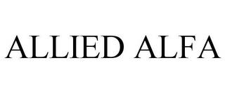 ALLIED ALFA trademark