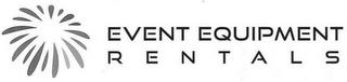 EVENT EQUIPMENT RENTALS trademark