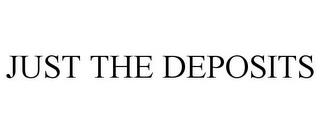 JUST THE DEPOSITS trademark