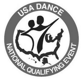 USA DANCE NATIONAL QUALIFYING EVENT trademark