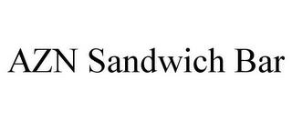 AZN SANDWICH BAR trademark