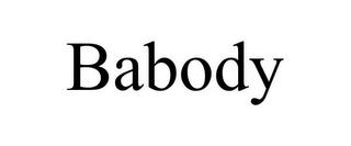 BABODY trademark