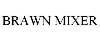 BRAWN MIXER trademark