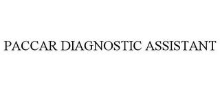 PACCAR DIAGNOSTIC ASSISTANT trademark