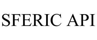 SFERIC API trademark