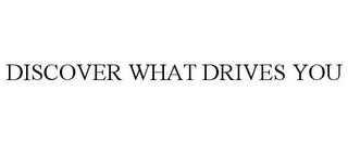 DISCOVER WHAT DRIVES YOU trademark