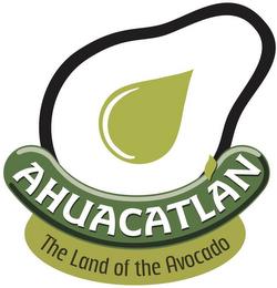 AHUACATLAN THE LAND OF THE AVOCADO trademark