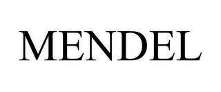 MENDEL trademark