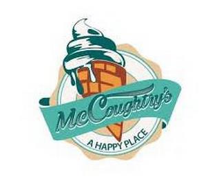 MCCOUGHTRY'S A HAPPY PLACE trademark