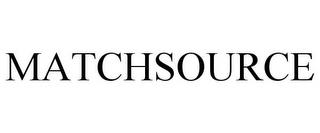 MATCHSOURCE trademark