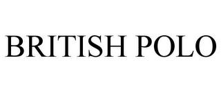 BRITISH POLO trademark