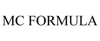 MC FORMULA trademark