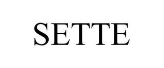 SETTE trademark