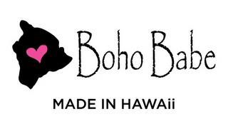 BOHO BABE MADE IN HAWAII trademark