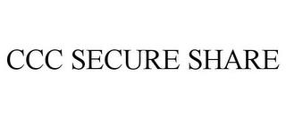 CCC SECURE SHARE trademark