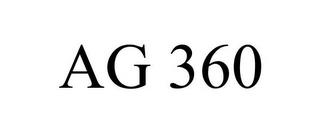 AG 360 trademark