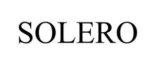 SOLERO trademark