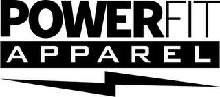 POWERFIT APPAREL trademark