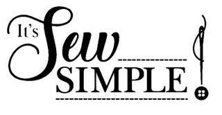 IT'S SEW SIMPLE trademark