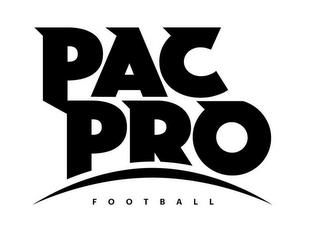 PAC PRO FOOTBALL trademark