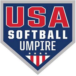 USA SOFTBALL UMPIRE trademark