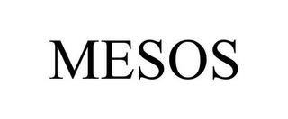 MESOS trademark