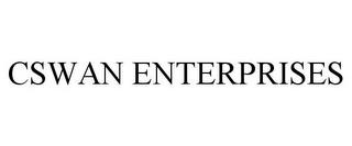 CSWAN ENTERPRISES trademark