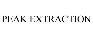 PEAK EXTRACTION trademark