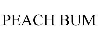 PEACH BUM trademark