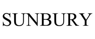 SUNBURY trademark