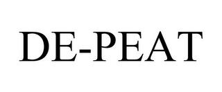 DE-PEAT trademark