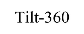 TILT-360 trademark