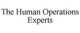 THE HUMAN OPERATIONS EXPERTS trademark