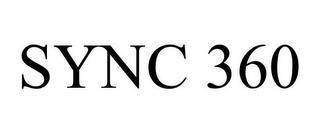 SYNC 360 trademark