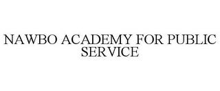 NAWBO ACADEMY FOR PUBLIC SERVICE trademark