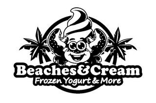 BEACHES&CREAM FROZEN YOGURT & MORE trademark