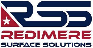 REDIMERE SURFACE SOLUTIONS RSS trademark