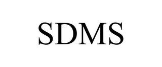 SDMS trademark