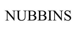 NUBBINS trademark