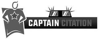 CAPTAIN CITATION trademark