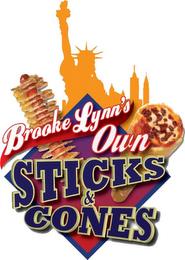 BROOKE LYNN'S OWN STICKS & CONES trademark