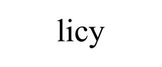 LICY trademark