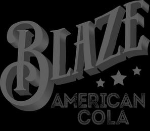 BLAZE AMERICAN COLA trademark