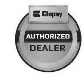 CLOPAY AUTHORIZED DEALER trademark