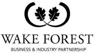 WAKE FOREST BUSINESS & INDUSTRY PARTNERSHIP trademark